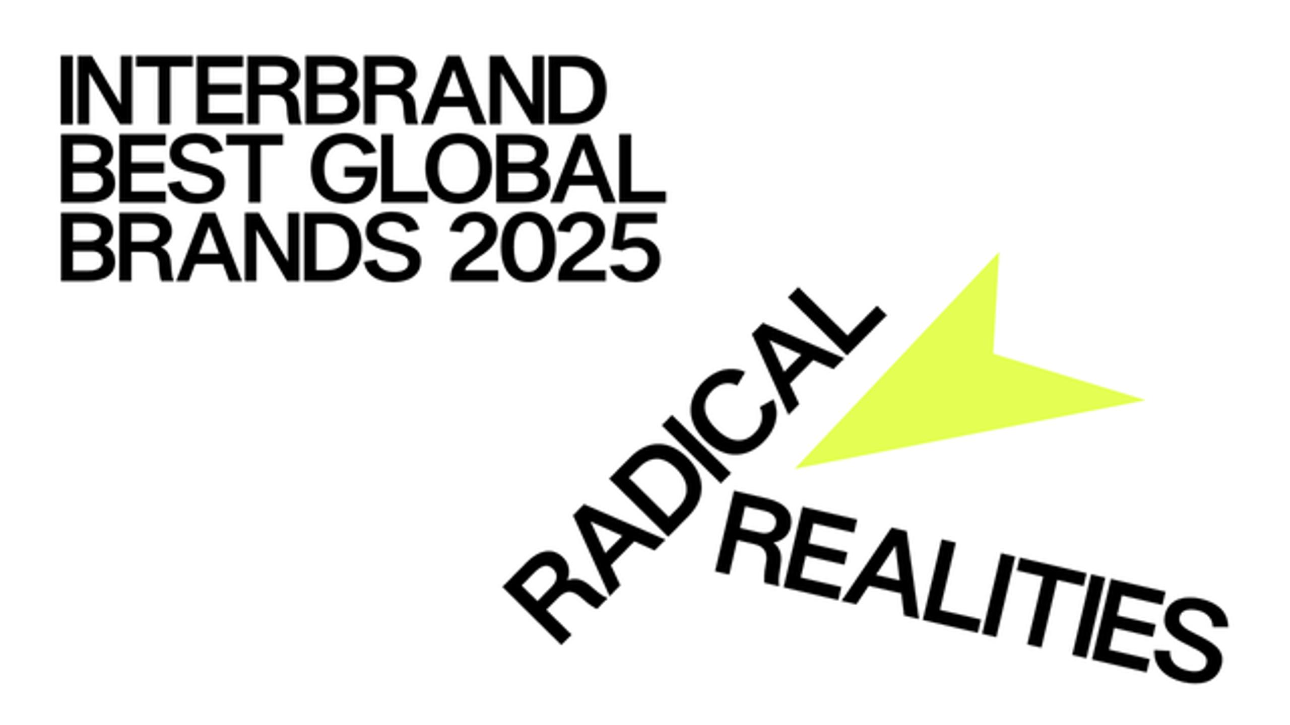 Interbrand Best Global Brands 2025 report cover link card.